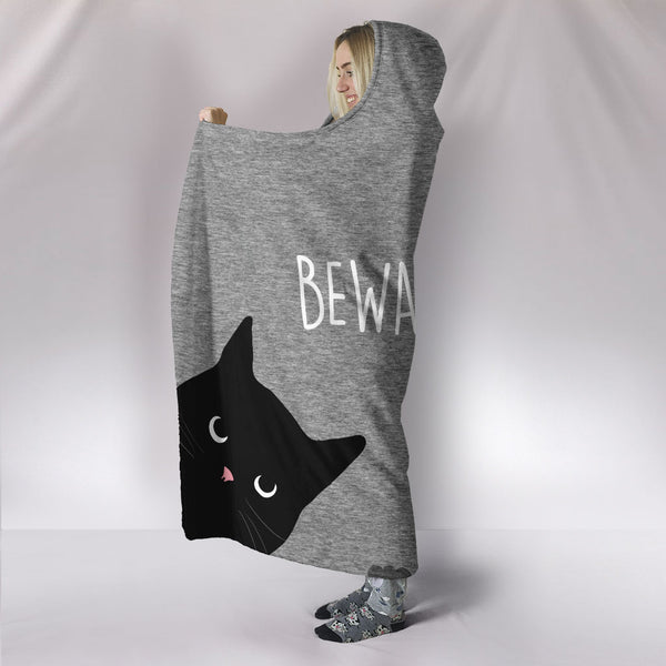 Beware of Cats - Hoodie Wrap