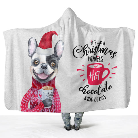 Hot Chocolate Christmas - Hoodie Wrap