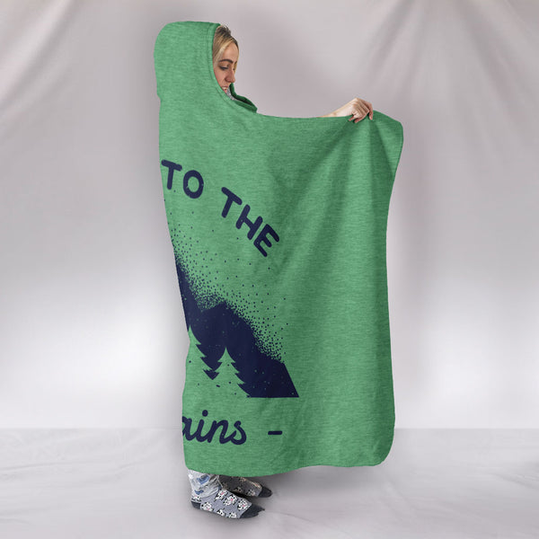 Take Me To The Mountains - Hoodie Wrap
