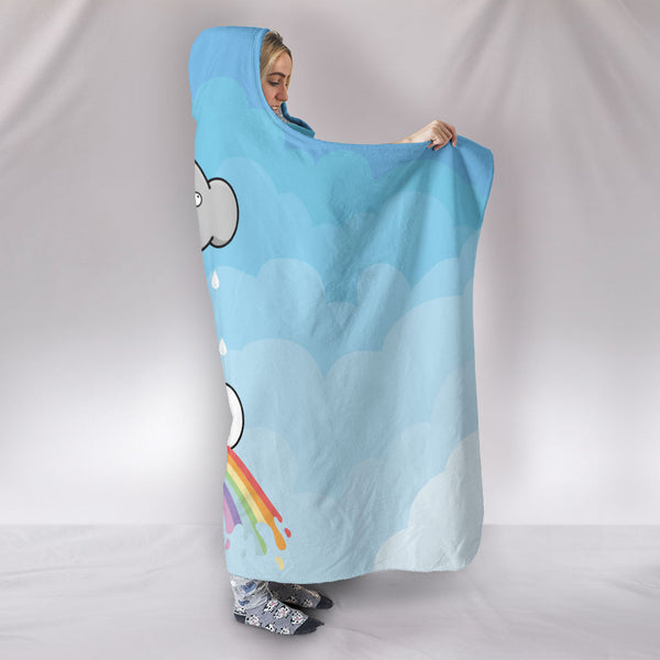 Where Do Rainbows Come From? - Hoodie Wrap